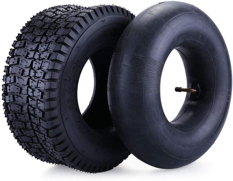 Photo 1 of 2CT  13x5.00-6 Tire & Inner Tube Set for Razor Dirt Quad and Go Kart, Dirt Bike, ATV, Yard Tractors, Lawn Mower, Wagons, Hand Trucks, Premium