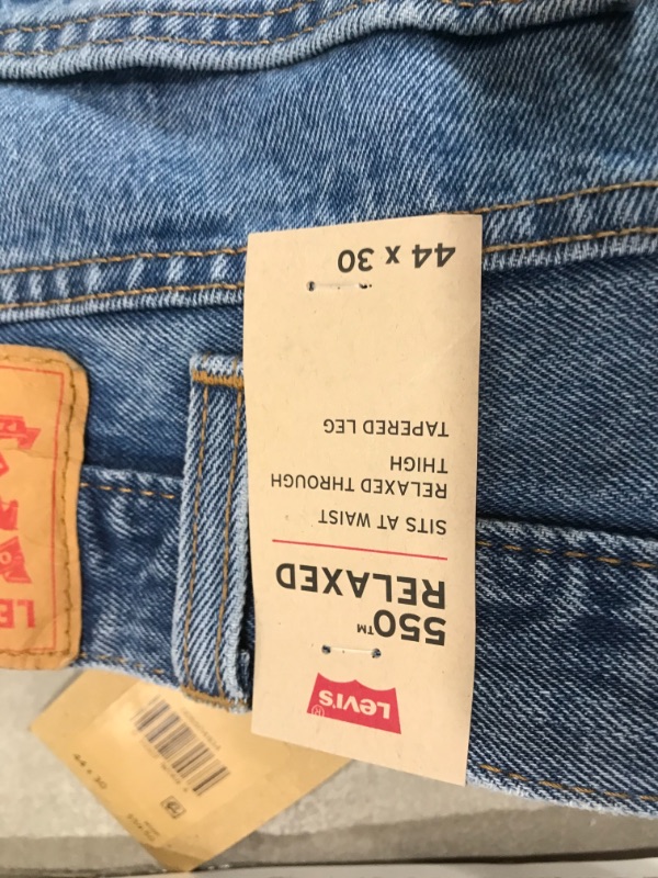 Photo 4 of Levi's Men's 550 Relaxed Fit Jeans
- Size 44L x 30W 