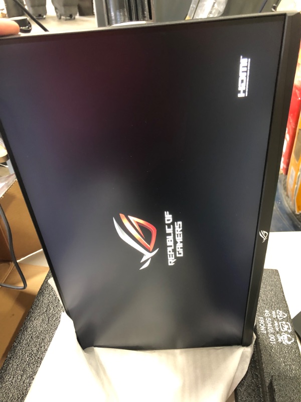 Photo 2 of ASUS ROG Swift 360Hz PG259QNR 24.5” HDR Gaming Monitor, 1080P Full HD, Fast IPS, 1ms, G-SYNC, ULMB, NVIDIA Reflex Latency Analyzer, HDMI DisplayPort USB, Desk Mount Kit, VESA Wall Mountable, HDR10