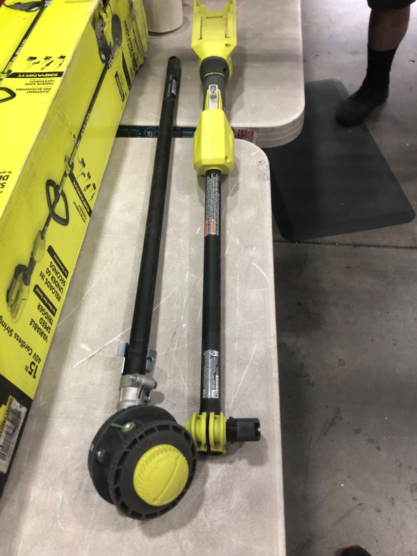 Photo 4 of ***TOOL ONLY***RYOBI 40-Volt Lithium-Ion Cordless Attachment Capable String Trimmer TOOL ONLY 