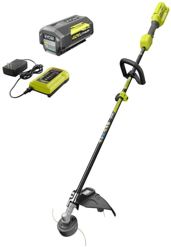 Photo 1 of ***TOOL ONLY***RYOBI 40-Volt Lithium-Ion Cordless Attachment Capable String Trimmer TOOL ONLY 