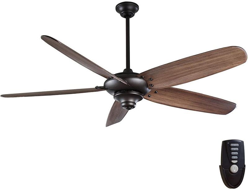 Photo 1 of Altura II 68 in. Indoor Bronze Ceiling Fan with Remote Control
