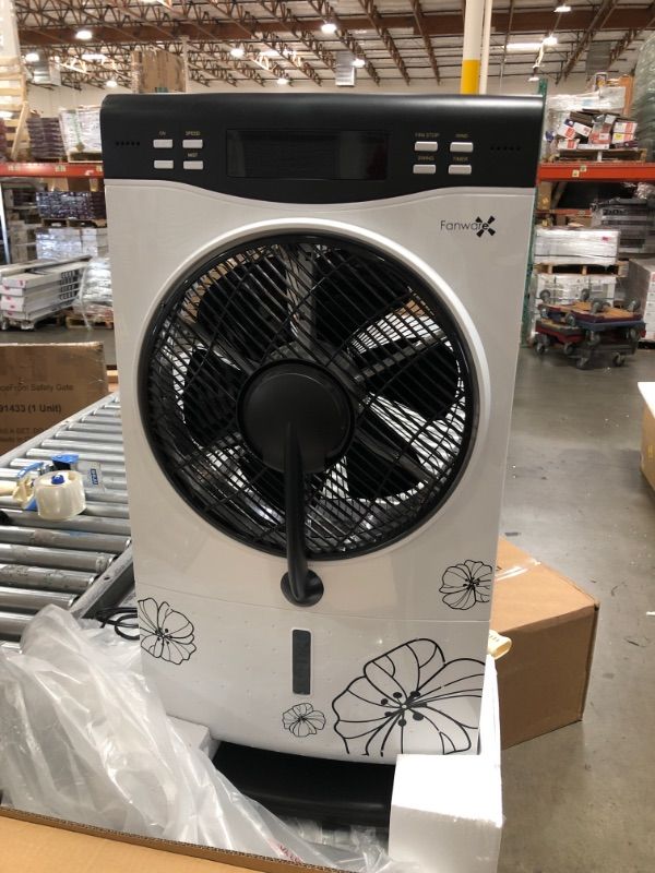 Photo 5 of **PARTS ONLY** Fanware Misting Fan SW-5 H6SLY and Humidifier, Electric Fan, Floor Fan, Visible Mist with Remote Control
