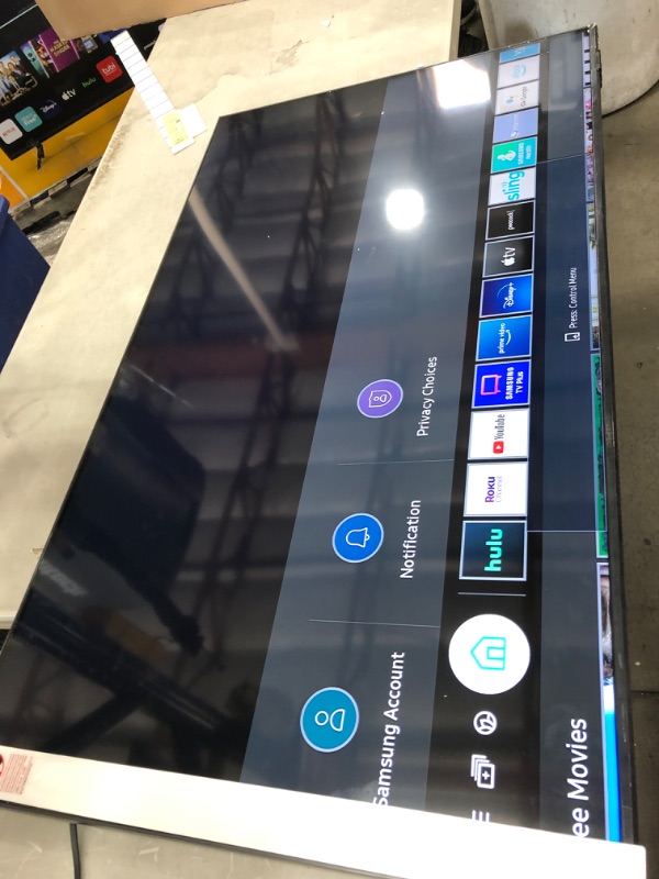 Photo 2 of SAMSUNG 55-Inch Class QLED Q60A Series - 4K UHD Dual LED Quantum HDR Smart TV with Alexa Built-in (QN55Q60AAFXZA, 2021 Model)