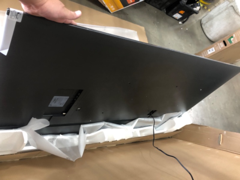 Photo 1 of SAMSUNG 70-Inch Class QLED Q60A Series - 4K UHD Dual LED Quantum HDR Smart TV with Alexa Built-in (QN70Q60AAVXZA, 2021 Model)
