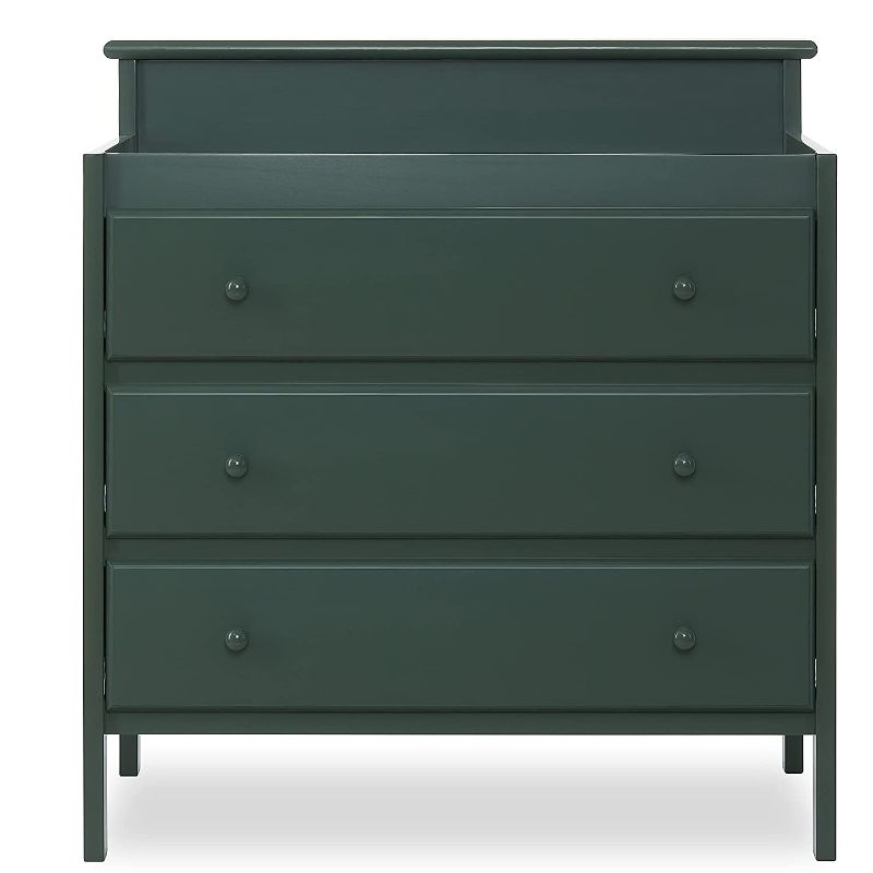 Photo 1 of Dream On Me Mason Modern Changing Table with Free Changing Pad/Spacious Drawers/Made of New Zealand Pinewood/Anti-Tipping, Olive
