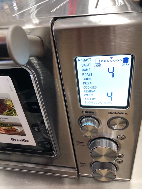 Photo 2 of Breville BOV900BSS the Smart Oven Air Fryer Pro, Countertop Convection Oven, Brushed Stainless Steel
