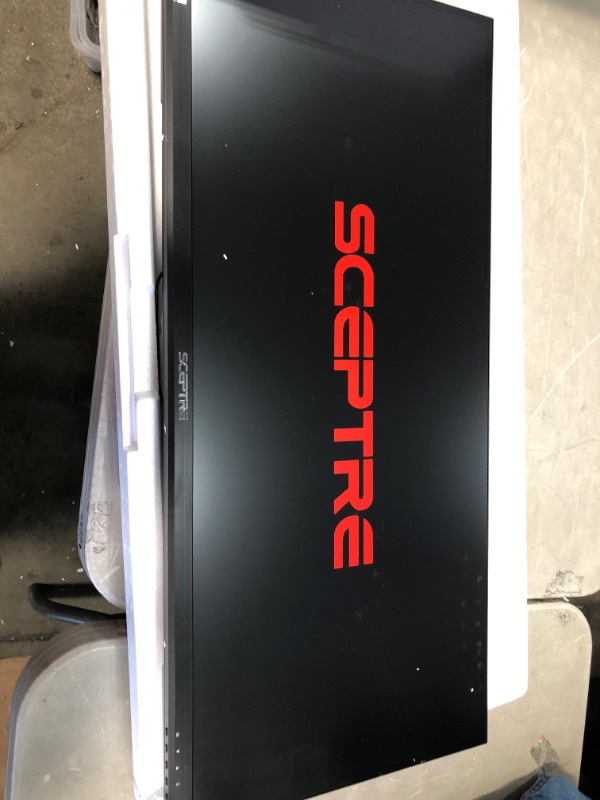 Photo 3 of Sceptre 34" IPS UltraWide QHD 3440 x 1440 21:9 Gaming Monitor up to 144Hz DisplayPort HDMI 99% sRGB 1ms Height Adjustable Black 2021 (E345B-QUT168)
