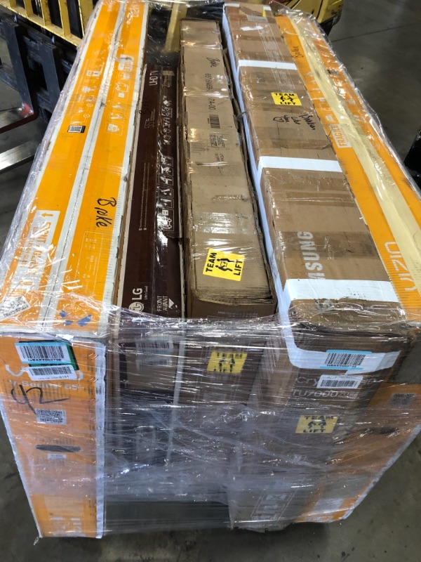 Photo 1 of PALLET OF 5 NON WORKING TVS NO REFUNDS OR RERTURNS 