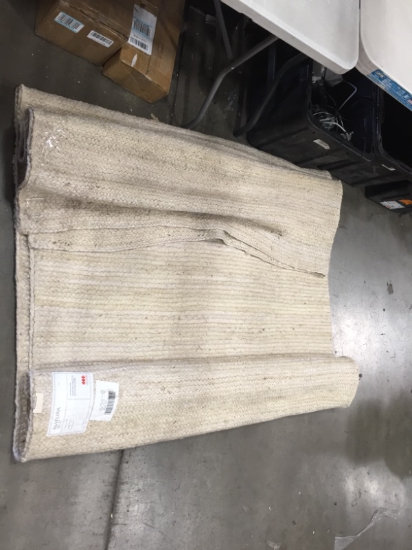 Photo 5 of -stained needs cleaning!!
Rigo Chunky Loop Jute Off-White 8 ft. x 10 ft. Area Rug
