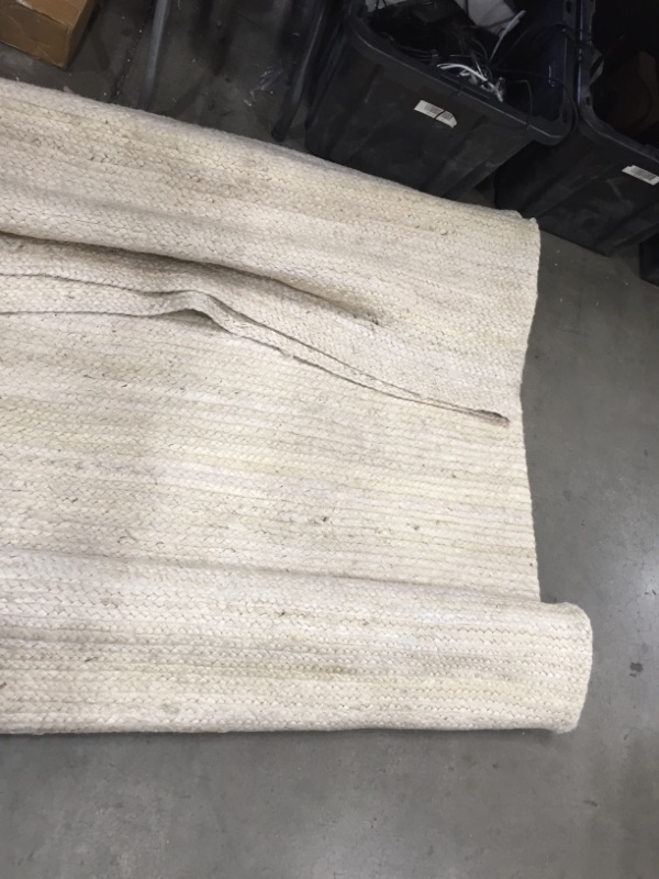 Photo 3 of -stained needs cleaning!!
Rigo Chunky Loop Jute Off-White 8 ft. x 10 ft. Area Rug
