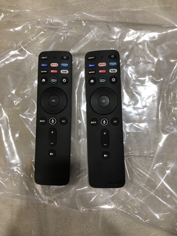 Photo 2 of 2 PACK XRT260 OEM Universal Voice Remote Control fit for Vizio OLED-Series V-Series and M-Series 4K HDR Smart TV with Shortcut App Keys Peacock Netflix Prime Video Disney+ Crackle TUBI Watchfree
