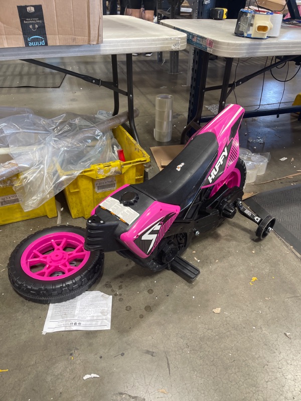 Photo 2 of ***INCOMPLETE*** R1 Motorcycle Kids' Battery Ride-On, Pink, 6V
