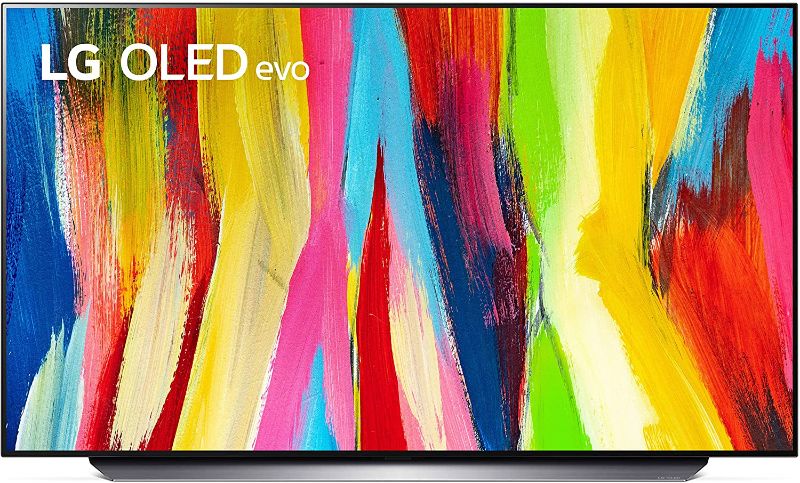 Photo 1 of LG OLED Evo C2 Series 48” Alexa Built-in 4K Smart TV (3840 x 2160), 120Hz Refresh Rate, AI-Powered 4K, Dolby Cinema, WiSA Ready, Cloud Gaming (OLED48C2PUA, 2022)
