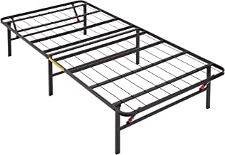 Photo 1 of (BENT METAL)
Amazon Basics Foldable, 14" Black Metal Platform Bed Frame with Tool-Free Assembly, No Box Spring Needed - Twin