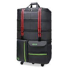 Photo 1 of ailouis 36 in. Expandable Lightweight Luggage Rolling Duffel Bag with Wheels