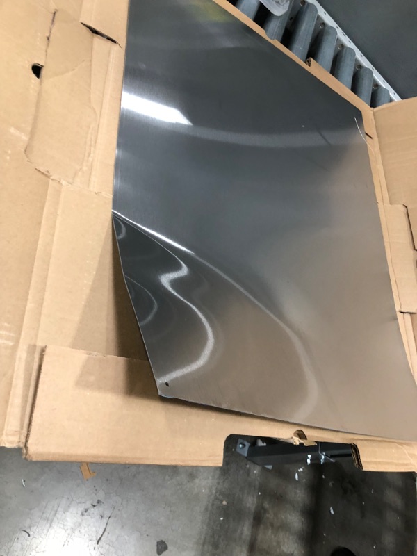 Photo 3 of  Stainless Steel Backsplash Range Hood Wall Shield
