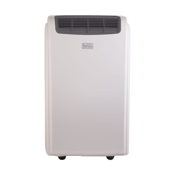 Photo 1 of BLACK+DECKER 8,000 BTU DOE (14,000 BTU ASHRAE) Portable Air Conditioner with Remote Control, White
