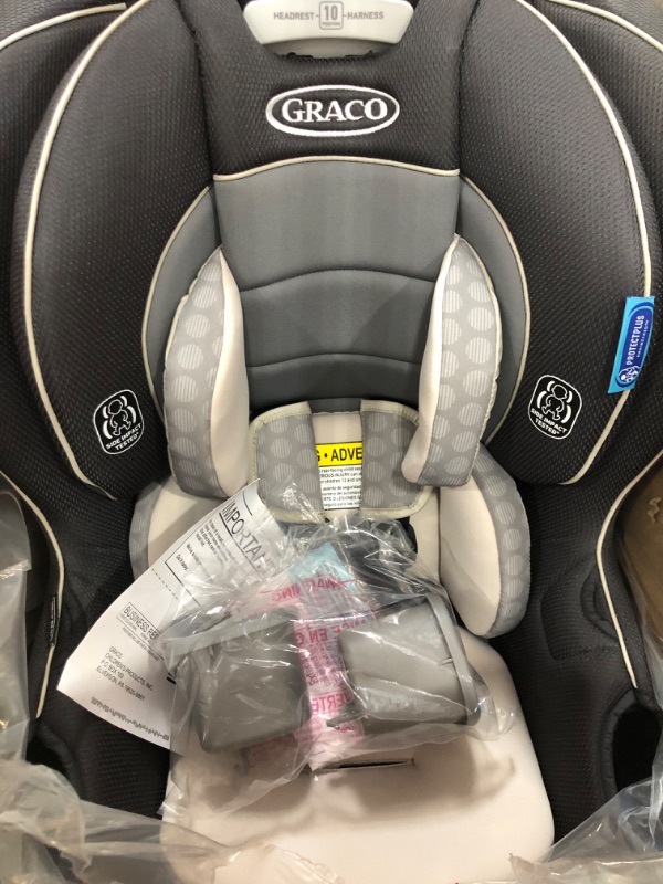 Photo 2 of Graco Extend2Fit Convertible Car Seat, Ride Rear-Facing Longer, Davis
