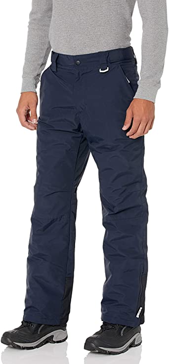 Photo 1 of Amazon Essentials Men's Water-Resistant Insulated Snow Pant LARGE
