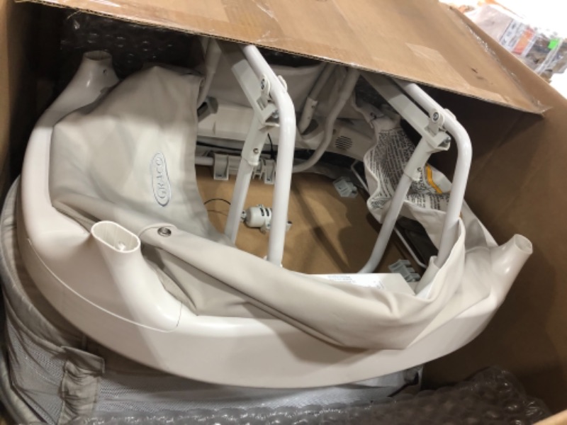 Photo 2 of Graco Sense2Snooze Baby Bassinet with Cry Detection Technology and Responds to Baby's Cries to Help Soothe Back to Sleep, Roma
