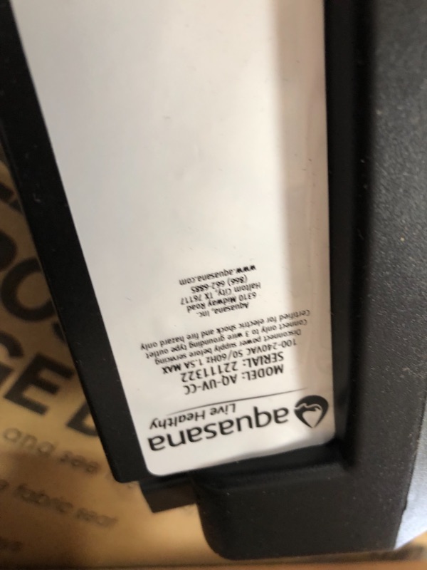Photo 1 of Aquasana AQ-UV-10C Whole House UV Filter, Chrome
