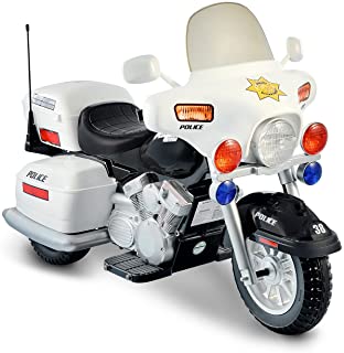 Photo 1 of Kid Motorz 12V Police Motorcycle Powered Ride-On - White