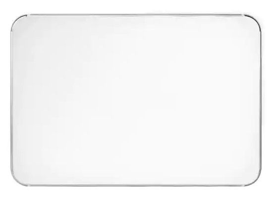 Photo 1 of 36.6 in. 1-Light White Acrylic Ceiling Light Flush Mount
