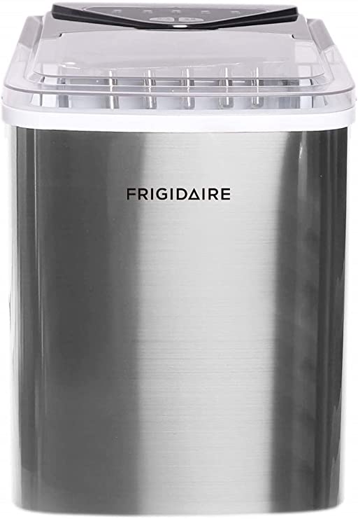 Photo 1 of PARTS ONLY ** Frigidaire EFIC123-SS Counter Top Maker, Produces 26 pounds Ice per Day, Stainless Steel, Stainless
