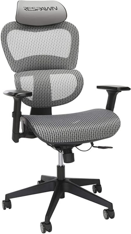 Photo 1 of RESPAWN Specter Full Mesh Ergonomic Gaming Chair, Gray
