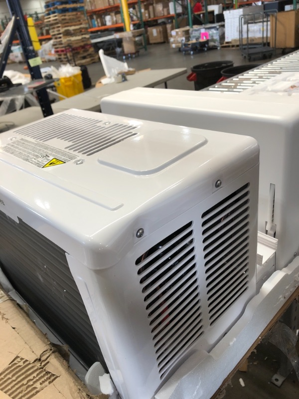 Photo 1 of Midea 8,000 BTU U-Shaped Smart Inverter Window Air Conditioner–Cools Up to 350 Sq. Ft., Ultra Quiet With Open Window Flexibility, Works With Alexa/Google Assistant, 35% Energy Savings, Remote Control

