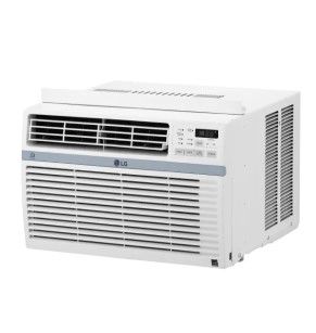 Photo 1 of LG 8,000 BTU Energy Star Window Air Conditioner with Remote and Wi-Fi Control
