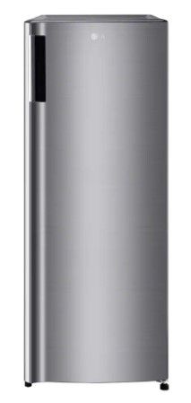 Photo 1 of 6.9 cu. ft Single Door Refrigerator in Platinum Silver
