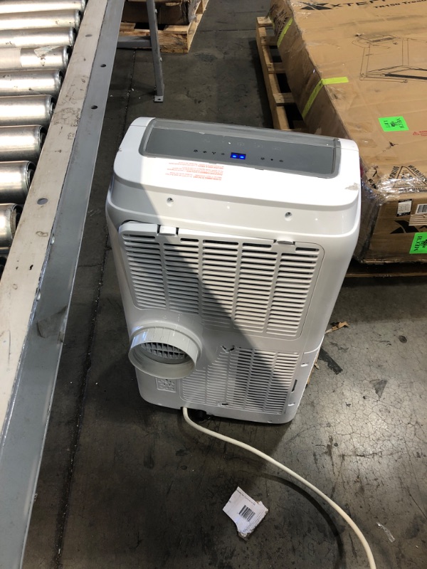 Photo 3 of BLACK+DECKER 8,000 BTU DOE (14,000 BTU ASHRAE) Portable Air Conditioner with Remote Control, White
