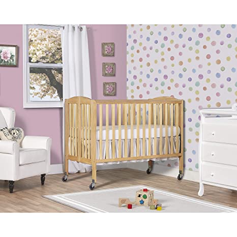 Photo 1 of Dream On Me Folding Full Size Convenience Crib, Natural
