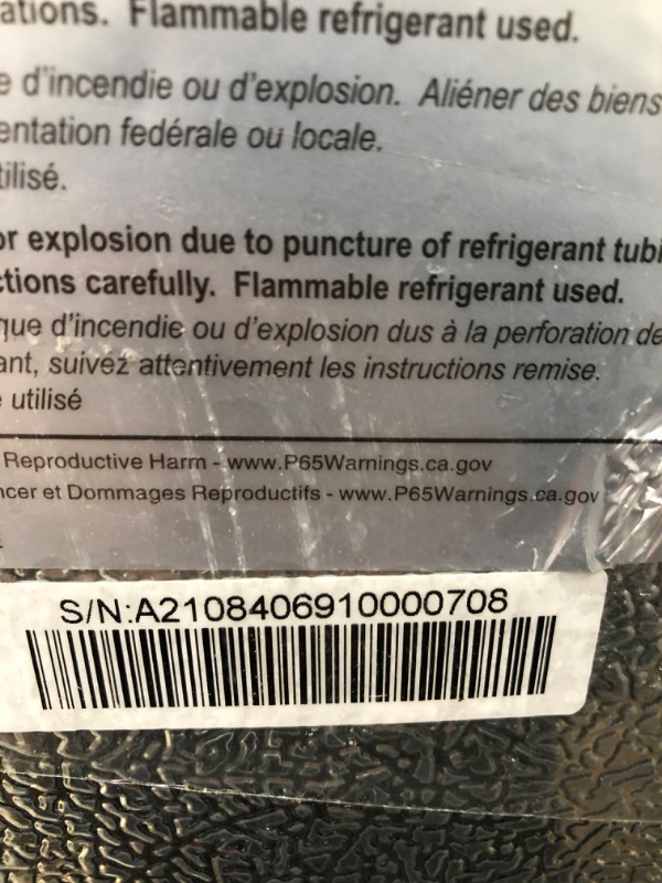 Photo 2 of Frigidaire EFRF696-AMZ Upright Freezer 6.5 cu ft Stainless Platinum Design Series
