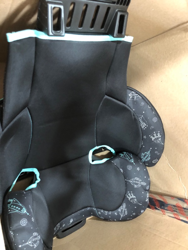 Photo 4 of Evenflo GoTime LX Booster Car Seat (Astro Blue)
