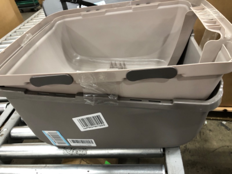 Photo 4 of Catit Jumbo Hooded Litter Pan - Gray
