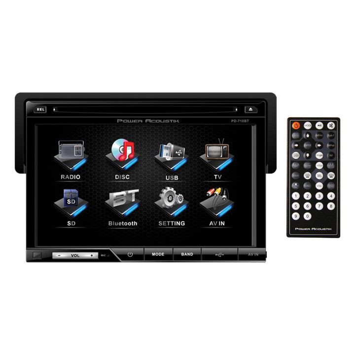 Photo 1 of PD-710B 7 in. Single-Din in-Dash Tft-LCD Touchscreen with DVD Detachable Face - with B
