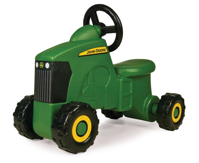 Photo 1 of John Deere Foot to Floor Ride on Tractor Toy, Toddler Tractor Ride on Vehicle, Green
