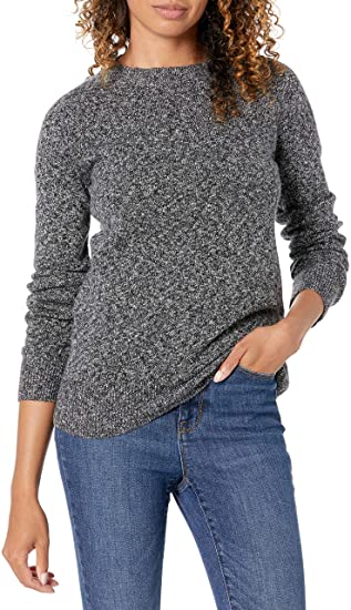 Photo 1 of Amazon Essentials Women's Classic-Fit Soft Touch Long-Sleeve Crewneck Sweater
