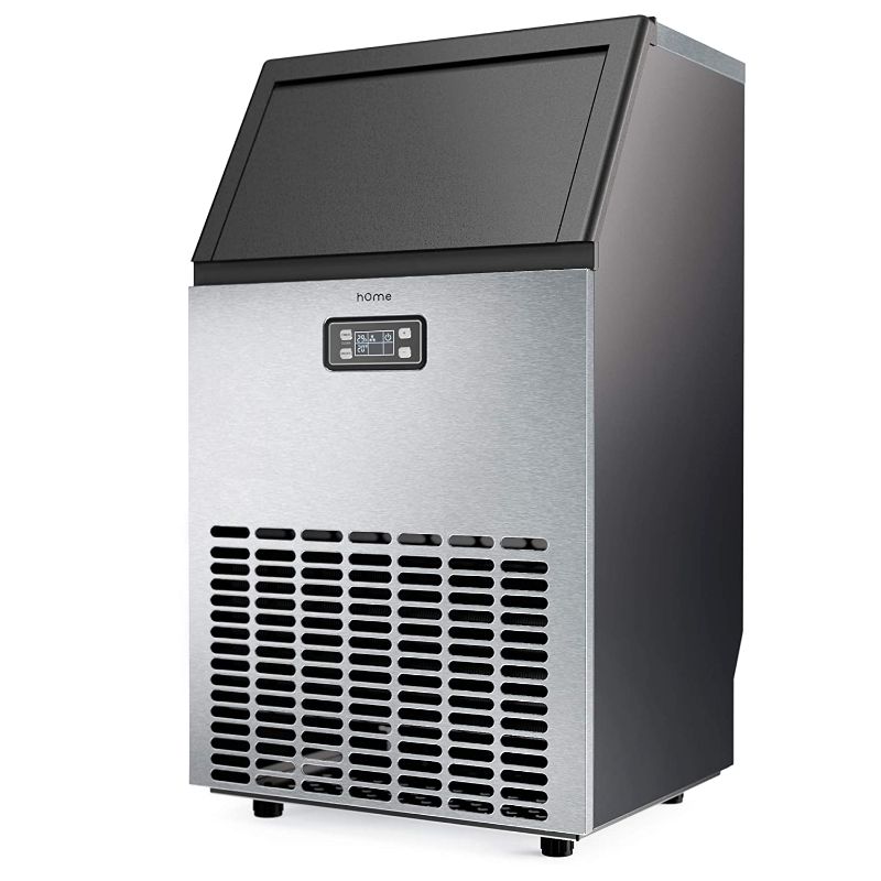 Photo 1 of ***PARTS ONLY*** hOmeLabs Freestanding Commercial Ice Maker Machine - Makes 99 Pounds Ice in 24 hrs with 29 Pounds Storage Capacity - Ideal for Restaurants, Bars, Homes and Offices - Includes Scoop and Connection Hose