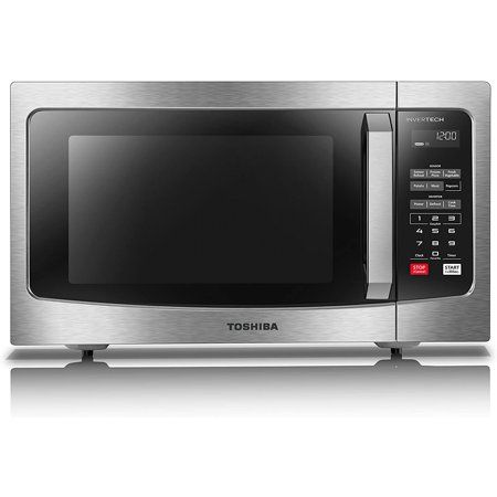 Photo 1 of ***PARTS ONLY***
Toshiba ML-EM45PIT(SS) Microwave Oven with Inverter Technology, LCD Display and Smart Sensor, 1.6 Cu.ft, Stainless Steel