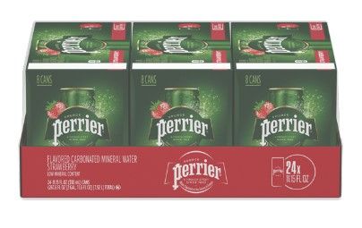 Photo 1 of **EXPIRES APR/2023** PERRIER Strawberry Flavored Carbonated Mineral Water
