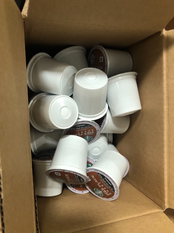 Photo 2 of **EXPIRES JUN18/2022** Starbucks Medium Roast K-Cup Coffee Pods — Pike Place for Keurig Brewers — 1 box (40 pods)
