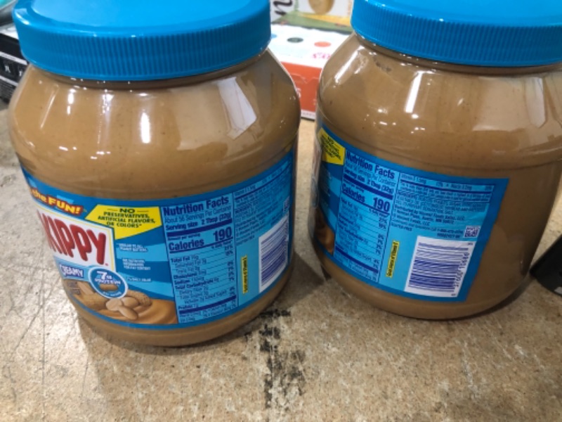 Photo 3 of **EXPIRES AUG07/2022** Skippy Creamy Peanut Butter, 64 Ounce SET OF 2
