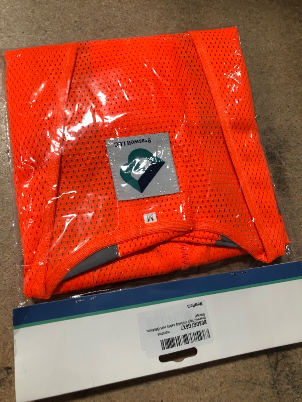 Photo 2 of BRASWELL LLC MESH SAFETY VEST MEDIUM