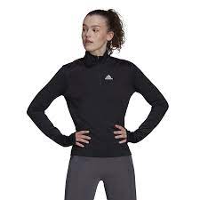 Photo 1 of Adidas 1/4 Zip Long Sleeve Womens Top DT1638 medium