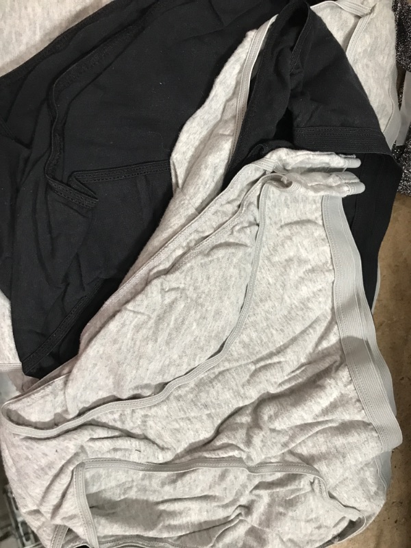 Photo 1 of PACK OF 12 BIKINI UNDERWARE SIZE 8 GREY AND BLACK