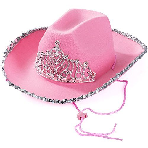 Photo 1 of Funny Party Hats Cowgirl Hat - Princess Cowboy Hats for Women
